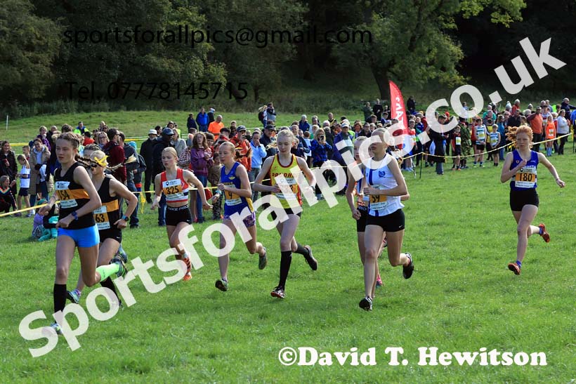 Girls under-13s 2024 Start Fitness NEHL, Thornley Hall Farm, Peterlee, Saturday, September 28th.   Photo: David T. Hewitson/Sports for All Pics